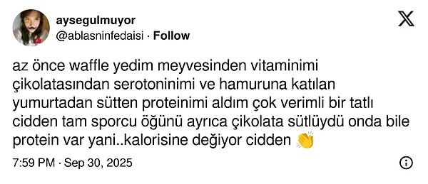 Bu waffle daha ne yapsın?