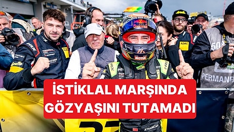 Şampiyon Yarışçı Ayhancan Güven İstiklal Marşı Okunurken Gözyaşlarını Tutamadı