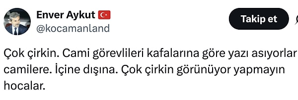 Görüntüyü çirkin bulanlar da...