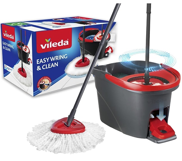 Vileda VLDTurbo Turbo Pedallı Temizlik Seti