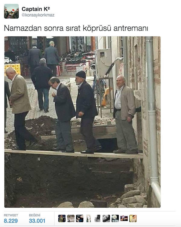 Benzetmeler de daha ilginçti.