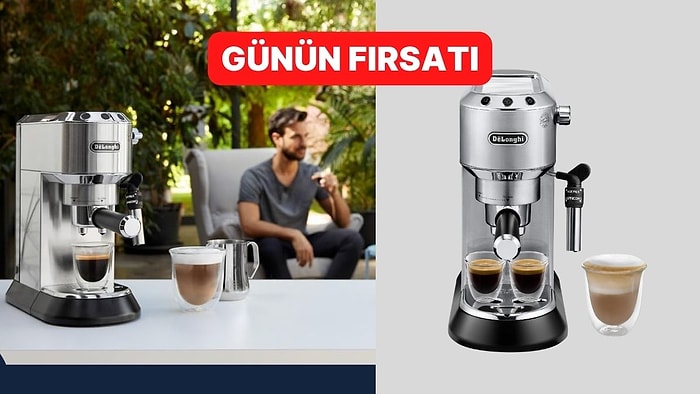 Kahve Tutkunları Buraya! Kalitesiyle Öne Çıkan DeLonghi Dedica Manuel Espresso Makinesi İndirimde!