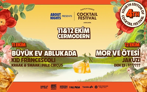 En renkli kokteylleri seven biri olarak senin yerin: Cocktail Festival!