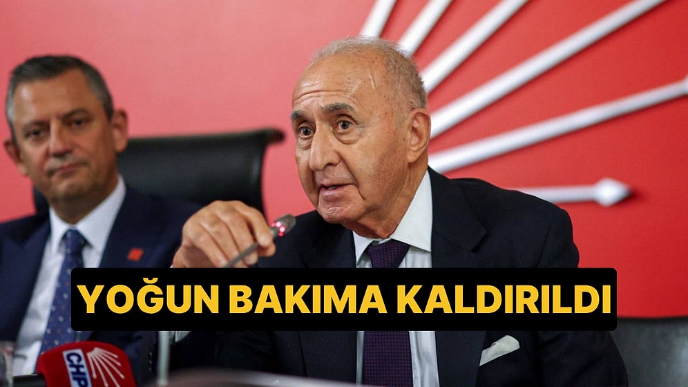 Eski CHP Genel Başkanı Hikmet Çetin Yoğun Bakıma Kaldırıldı