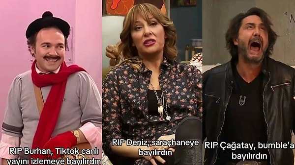 TikTok’ta dizi karakterleri ile ilgili yeni bir akım çıktı.