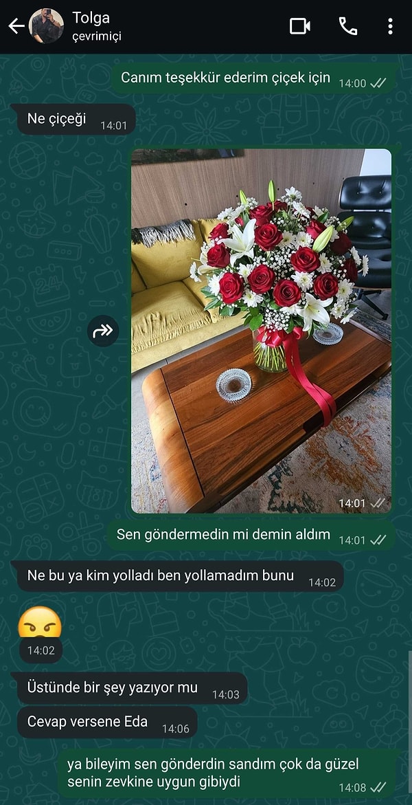 Bu sefer onları biraz gıcık edelim: "Eve çiçek geldi" şakası