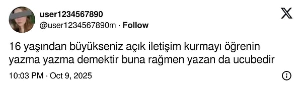 Tavsiyeler de gecikmedi.