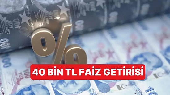 Merkez Bankası'nın Faiz Oranları Sonrası Aylık Faiz Geliri 40 Bin TL'yi Gördü
