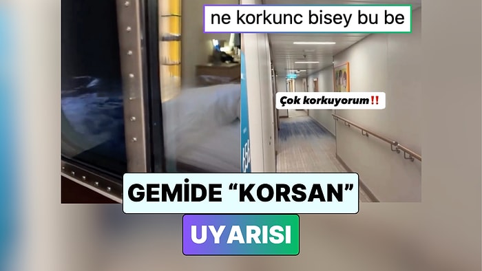 Bir Kadın Gemi Seyahatinde "Korsan" Uyarısı Yapıldığı Korku Dolu Anları Paylaştı