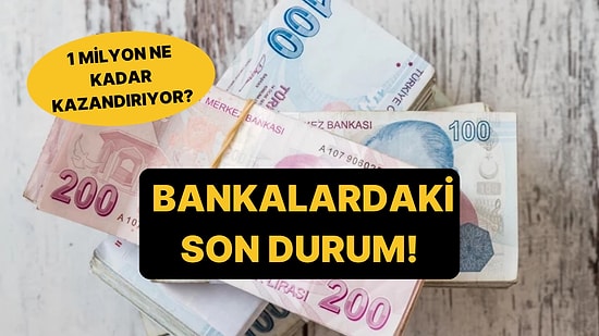 Mevduat Faizleri Yüzde 48'e Kadar Yükseliyor: 1 Milyon TL'nin Aylık Getirisi Belli Oldu!
