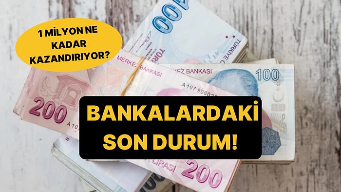 Mevduat Faizleri Yüzde 48'e Kadar Yükseliyor: 1 Milyon TL'nin Aylık Getirisi Belli Oldu!