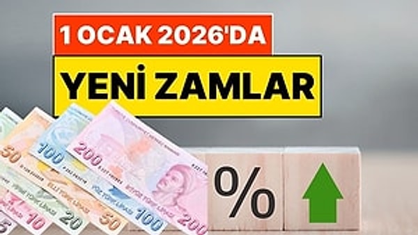 2025 yılına ait Yeniden Değerleme Oranı’nın belli olmasıyla birlikte 1 Ocak 2026 tarihinden itibaren vergi, harç, cezalar ile çalışanların yemek ve ulaşım ücretleri yükselecek.