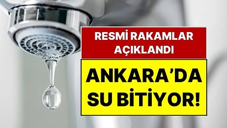 Ankara’da Su Tehlikesi: Barajların Doluluk Oranı Yüzde 15,53’e Kadar Geriledi