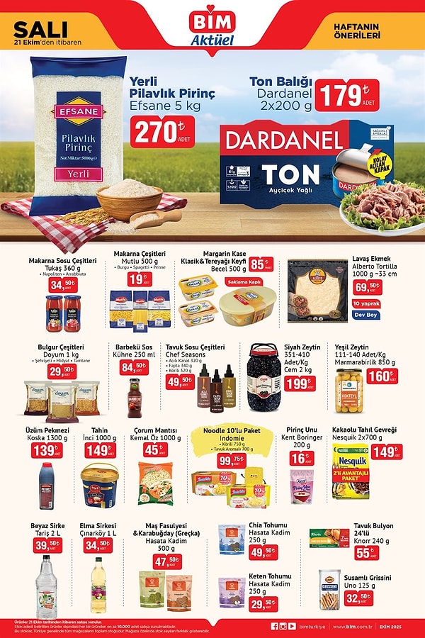 Efsane Yerli Pilavlık Pirinç 5 Kg 270 TL