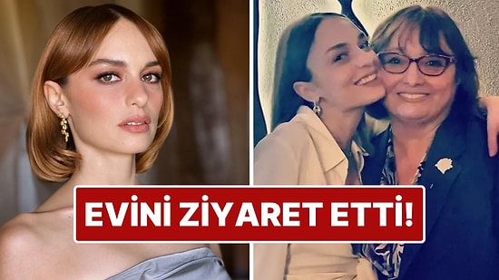 Nilperi Şahinkaya Bir Süre Önce Vefat Eden Annesinin Evini Ziyaret Ederek Duygularını Paylaştı