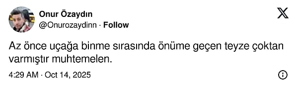 Biraz da ironi!
