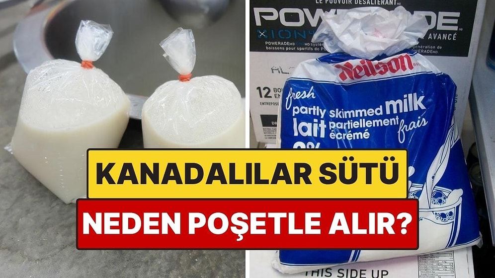 Kanadalılar Neden Sütü Poşetle Alır?