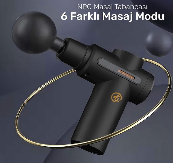 NPO NMJ17 Mini Masaj Tabancası, taşınabilirliği ve güçlü performansıyla öne çıkan kullanışlı bir ürün.