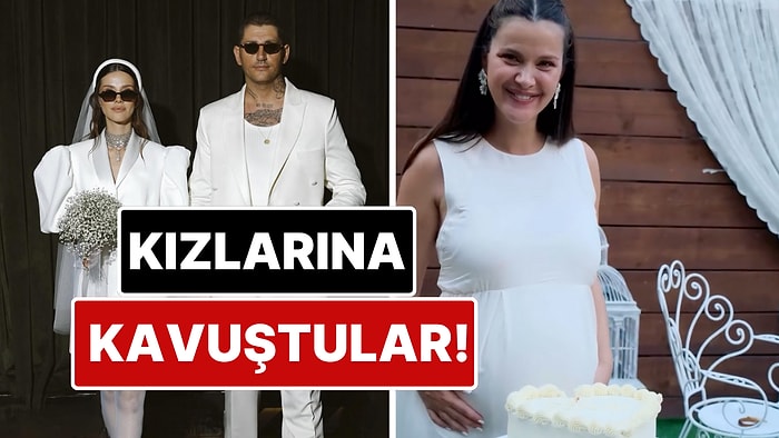 Kızlarına Kavuştular: İrem Helvacıoğlu ve Ural Kaspar İlk Çocuklarını Kucağına Aldı!