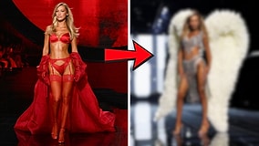 Bella Hadid’s Epic Struggle with Her Heavy Wings Went Viral at VS 2025