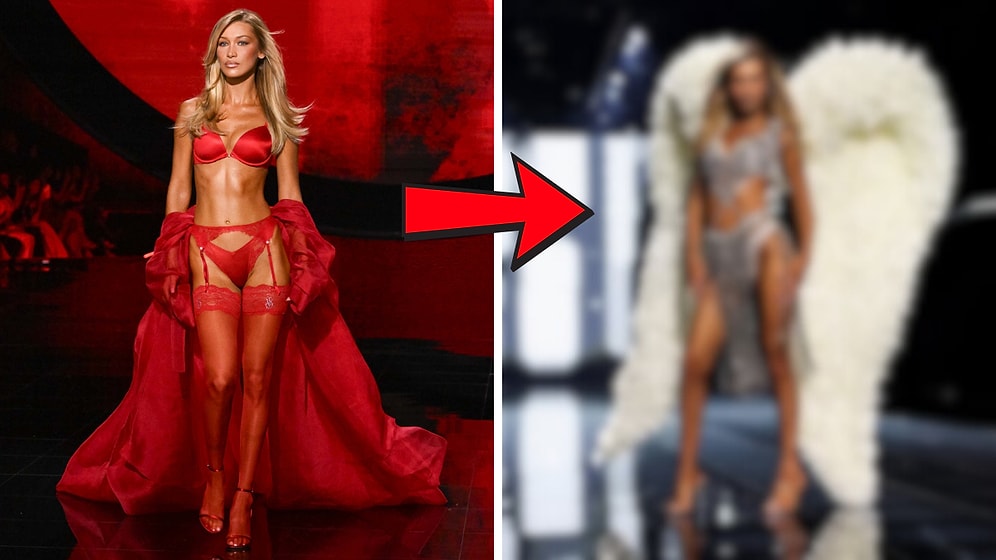 Bella Hadid’s Epic Struggle with Her Heavy Wings Went Viral at VS 2025