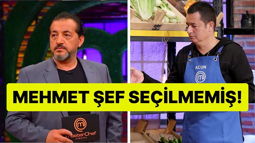 Acun Ilıcalı, Mehmet Şef'in "Agresiflik" Sebebiyle MasterChef Jürisine Seçilmediğini İtiraf Etti
