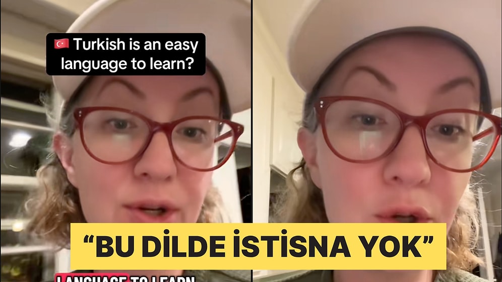 Türkiye'de Yaşayan Amerikalı Kadın Türkçe Öğrenmenin Kolay Yönlerini Anlattı