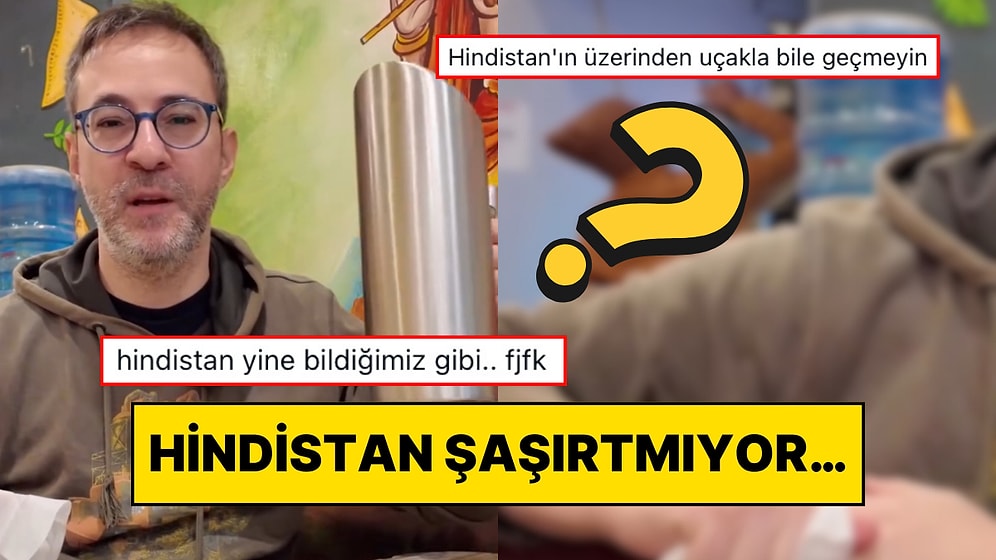 Hindistan’a Giden Türk Gezgin Açık Suların İçilmemesi Gerektiğini Anlatırken Tesadüfen Sebebini de Görüntüledi