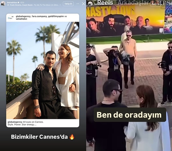 Therefore, Akın Akınözü and Serra Arıtürk went to Cannes for the series "Veliaht".