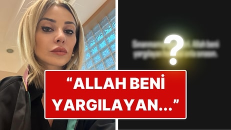 Uyuşturucu Soruşturmasında Adı Geçen Avukat Feyza Altun'dan Test Sonuçları Sonrası Sitem Dolu Sözler