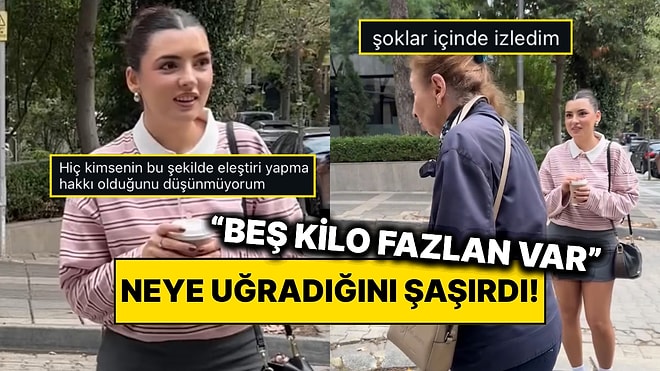 Bir Genç Video Çekerken Kilosuyla İlgili Duymadığı Kalmadı: Yoldan Geçen Kadın “Kilo Ver” Sözleriyle Şoke Etti