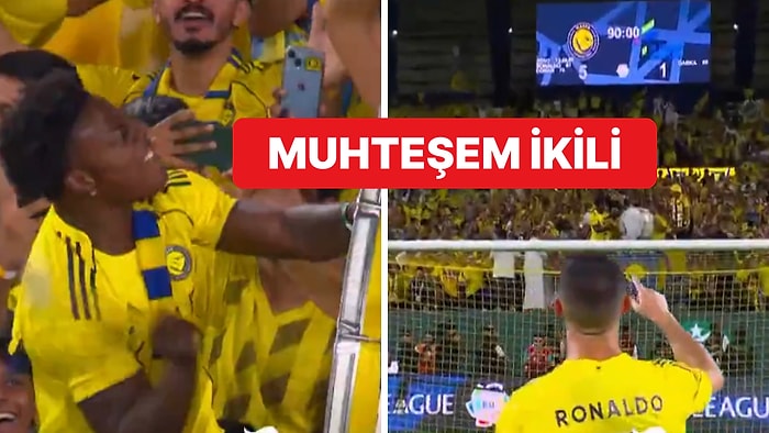 Cristiano Ronaldo, Al Nassr Maçı Sonrası IShowSpeed'e Davul Çalmayı Öğretti