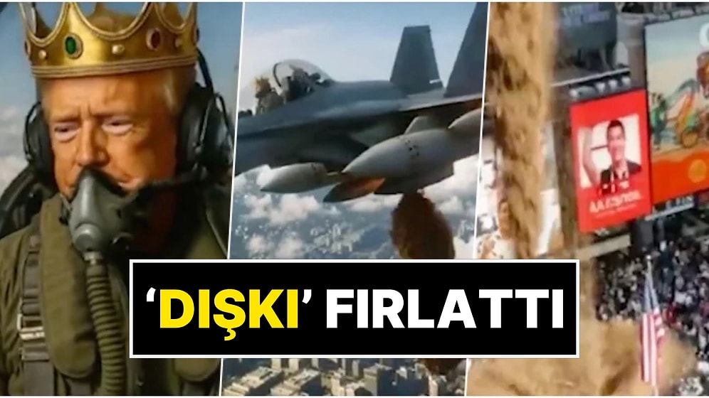 Donald Trump Paylaştı: Yapay Zeka Videosuyla Kendisini Protesto Edenlere 'Dışkı' Fırlattı
