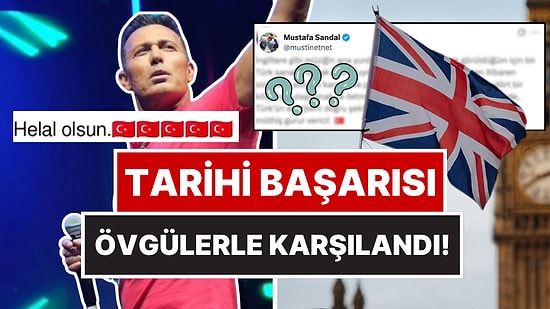 İngiltere’den Ömürlük Vize Alan Mustafa Sandal Mutluluğunu Paylaştı: Sosyal Medyada Övgü Yağdı!