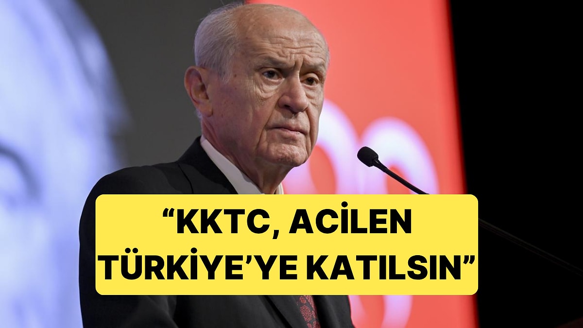 KKTC&apos;de Tufan Erhürman&apos;ın Seçilmesine Devlet Bahçeli&apos;den İlk Tepki: &quot;KKTC, Türkiye&apos;ye Katılsın&quot;