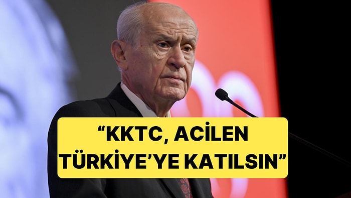 KKTC'de Tufan Erhürman'ın Seçilmesine Devlet Bahçeli'den İlk Tepki: "KKTC, Türkiye'ye Katılsın"