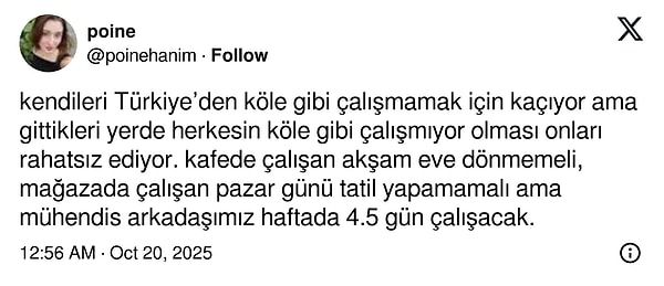 Tabii bazılarına göre bu empati eksikliği...