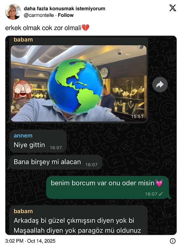Hepsi menfaatçi olmuş.