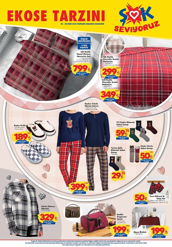 Çift Kişilik Pazen Nevresim Seti 799 TL