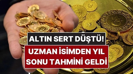 Altın ve Gümüş Sert Düştü! Uzman İsimden Gram Altın Fiyatı Tahmini Geldi