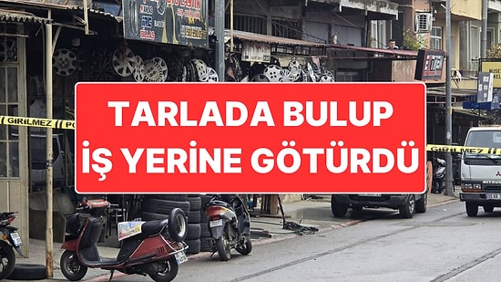 Tarlada El Bombası Bulan Çocuk: Babasının Dükkanına Götürünce Fark Edildi