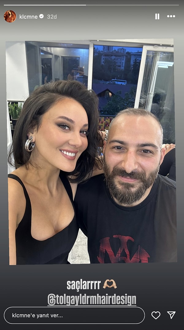 Since the news of the breakup, Mine Kılıç, who has been out of the public eye, announced a few hours ago that she has undergone an image change.