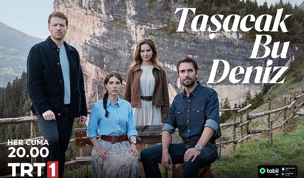 TRT 1'in yeni sezon için en iddialı işlerinden Taşacak Bu Deniz'i dilimizden düşüremez olduk.