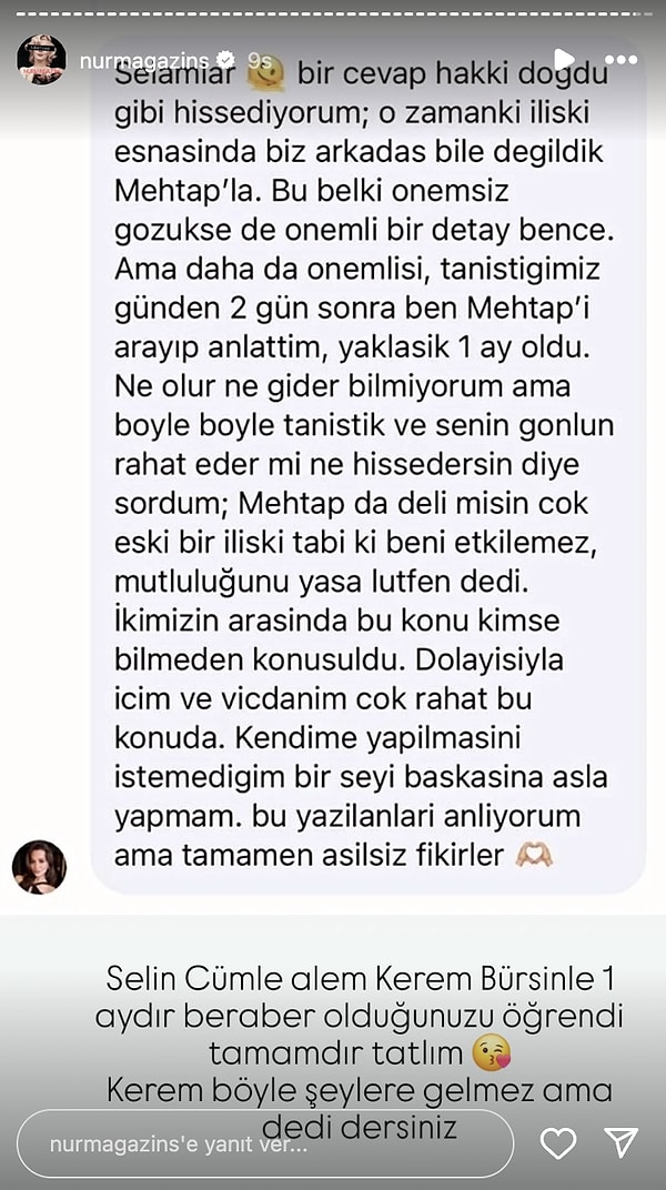 Best kankasının eski sevgilisi Kerem Bürsin'le aşk dedikoduları çıkan Selin Yağcıoğlu, sosyal medya kullanıcıları tarafından linçlenmeye başladı.