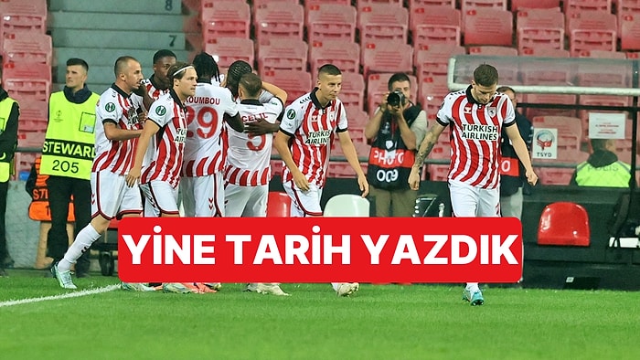 Samsunspor, Konferans Ligi'nde Tarih Yazmaya Devam Ediyor