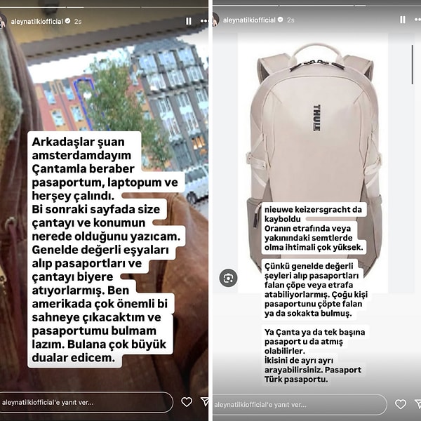 Before taking the stage in America, Aleyna Tilki made a stop in Amsterdam and was taken aback by what she encountered.
