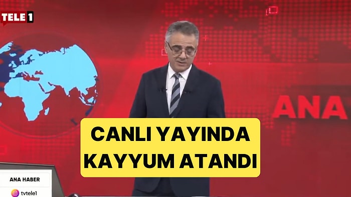 TELE1 Kanalına Ana Haber Bülteni Esnasında Kayyum Atandı, Yayın Yarıda Kesildi
