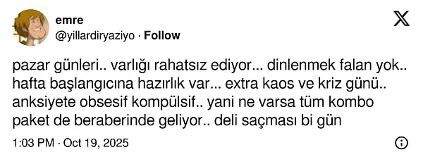 Bir de pazar tespiti!
