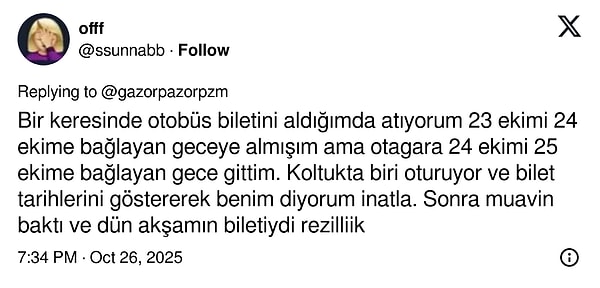 Bu bağlayan gece falan sıkıntı.