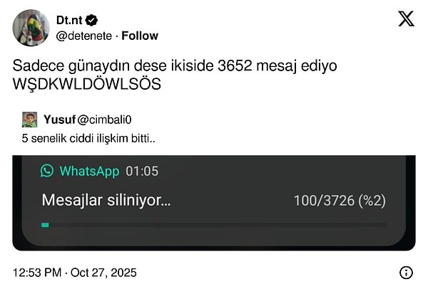 Pek de bir iletişmemişler.